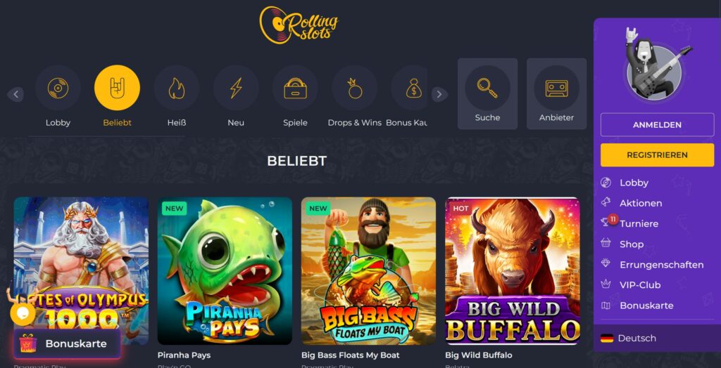 rolling slots casino spiele