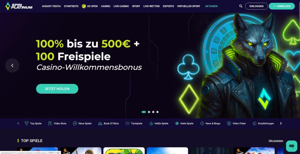Startseite Spinplatinum